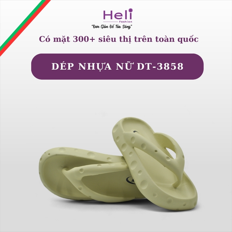 DÉP NHỰA NỮ DT-3858